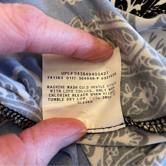 AB Studio Boho Swing Dress.  Size S - Picture 6 of 7